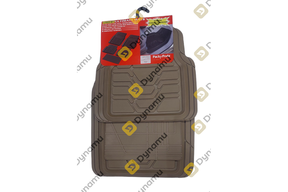 Universal Car Floor Mats - 5 Pack 2